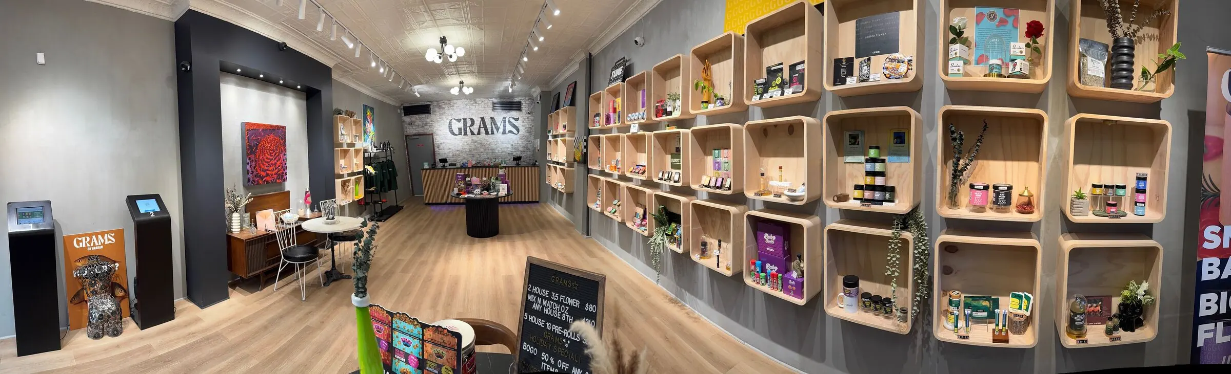 Inside the Grams Brooklyn dispensary
